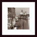 Ponte Accademia by Alan Blaustein Wood Framed Art Print