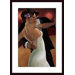 First Formal Wood Framed Art Print