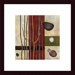 Sticks and Stones V Wood Framed Art Print