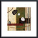 Sticks and Stones VIII Metal Framed Art Print