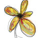 Liquid Flower I Gallery Wrapped Canvas Art