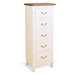 Painted Provence Aries 5 Drawer Tallboy Chest