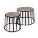 Mosaic 2 Piece Nesting Tables