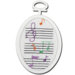 Musical Notes Counted Cross Stitch