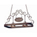 Bon Appetit 2 Light Hanging Pot Rack