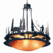 Fisherman 6 Light Inverted Pendant