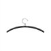 Bent Wood Coat Hanger with Polished Chrome Hook