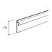White Board Display Rails
