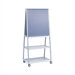 Wheelies&reg; Mobile Easel with Fabric and Whiteboard Side