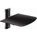 Tempered Glass Wall Mounted A/V Shelf
