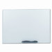 Ultra-Trim Magnetic Board, Dry Erase Porcelain/Steel, 48 x 33-3/4, White/Silver                                              