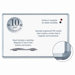 Mange-Rite Magnetic Dry Erase Board, 36 x 48 White, Silver Frame