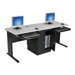 LX-Series Workstation in Gray and Black
