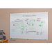 Visionary Magnetic Glass Board in Glossy White