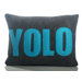 "YOLO" Decorative Pillow