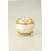 Gold & Pearl Snowflake Tealght