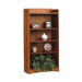 62" H Four Shelf Open Bookcase