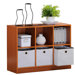 3-Tier by 3 Column, Multipurpose Storage Bookcase Bookshelves