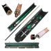 Laser Designer Pool Stick in Emerald Green