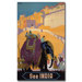 See India, Traditional Canvas Art - 32" x 24"