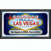 Las Vegas Framed Mirror
