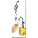 Lemon Splash II by Roderick Stevens, Canvas Art - 32" x 12"