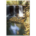 Autumn Falls by Kurt Shaffer, Canvas Art - 24" x 16"