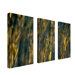 Prairie Grass I by Kurt Shaffer, Canvas Art (Set of 3) - 33" x 27"