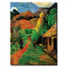 Rue de Tahiti by Paul Gaughin, Canvas Art - 19" x 14"