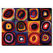 Karbstudie Quadrate by Wassily Kandinisky, Canvas Art - 18" x 24"