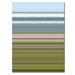 Sky Water Beach Grass by Michelle Calkins, Canvas Art - 32" x 24"