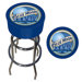 Blue Moon Padded Bar Stool