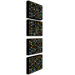 Skyscraper by Michelle Calkins Canvas Art (Set of 4)