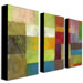 Color Panels IV by Michelle Calkins Canvas Art (Set of 3)