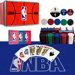 NBA 200 Chip Poker Set with Collector's Tin (Set of 2)
