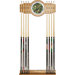 Hunt Camo Billiard Cue Rack with Mirror