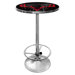 Hunt Skull Chrome Pub Table
