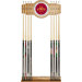 NCAA Wood and Mirror Wall Cue Rack