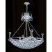 Empire 6 Light Gold Chandelier