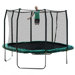 11' Square Trampoline with Safety Enclosure and Game