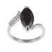 Marquise Cut Cubic Zirconia Cocktail Ring