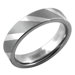 Men's Dual Polish Stripe Band Ring