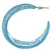 Sequin Hoop Earrings