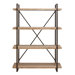 Classic Metal and Wood Shelf