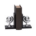 Aluminum Globe Bookend (Set of 2)