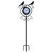Metal Clock Thermometer