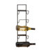 Old World 4 Bottle Wall Mounted Wine Rack