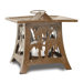 Bonsai Iron and Glass Lantern