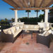 Slate 9 Piece Deep Seating Group with Cushions