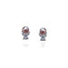 Pink Butterfly Pearl Earring